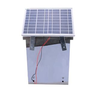 Électrificateur de clôture électrique 12v 0.5J à énergie solaire avec panneau solaire 10W, clôture solaire étanche <span class=keywords><strong>pour</strong></span> <span class=keywords><strong>filet</strong></span> de <span class=keywords><strong>volaille</strong></span>, ferme - Product Image 6