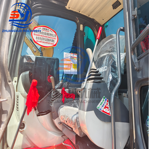 Miniexcavadora Kobelco Sk75-8 de segunda mano, maquinaria de construcción usada de 7.5 toneladas, excavadora de segunda mano en venta a bajo precio. - Product Image 4