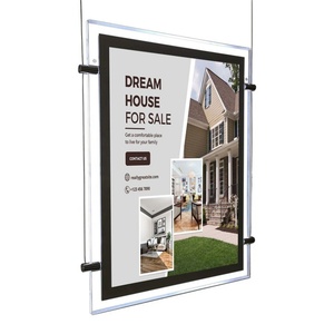 High Quality Illuminated Cinema Movie Crystal <b>Light</b> <b>Box</b> Ultra Thin Poster Frame A1 A2 A3 A4 Advertising Display <b>Led</b> Lightbox - Product Image 1