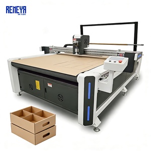 Cutter à lame oscillante pour carton ondulé simple avec cannelure A et E et rainurage pour échantillon de carton REMEYA - Product Image 1