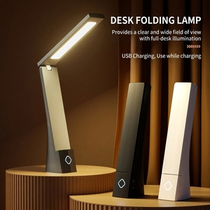 Lampada da Scrivania <span class=keywords><strong>LED</strong></span> Pieghevole, Ricaricabile USB, Luce da Tavolo per la Cura degli Occhi, Illuminazione per Studio per Bambini - Product Image 1