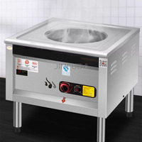 Grande couche alimentaire Bao Zi Baozi pâtes cuiseur à vapeur cuisson commerciale chignon gaz vapeur alimentaire, chaudière gaz vapeur armoire Machine