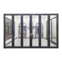 Portes accordéon en verre pliantes Lowes, portes accordéon extérieures insonorisées