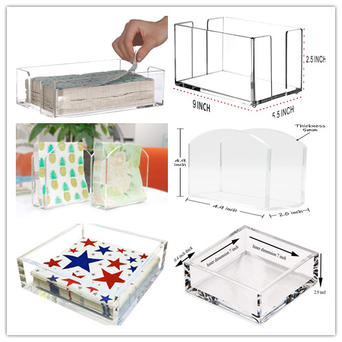 acrylic tissue box