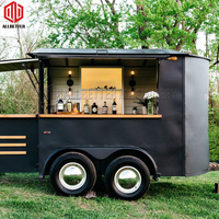 Nouvelle conception de restaurant mobile, kiosque de restauration rapide, stand de hot-dogs, camion de crème glacée, boutique de snacks, remorque de restauration, remorque de cheval