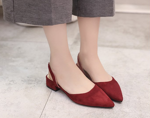 Nouvelles sandales d'été à <span class=keywords><strong>talon</strong></span> bas et bout pointu pour femmes, modèle 2605162281622 - Product Image 4