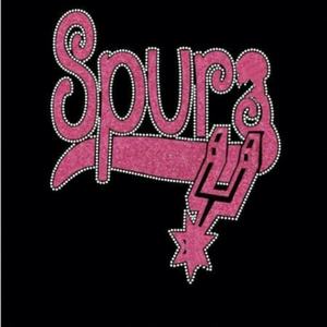 Transfert de strass Spurs, design personnalisé à repasser pour <span class=keywords><strong>t</strong></span>-<span class=keywords><strong>shirt</strong></span> - Product Image 2