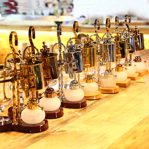 Cafetière belge à Siphon d'équilibrage sous vide royale <span class=keywords><strong>de</strong></span> luxe <span class=keywords><strong>de</strong></span> couleur or <span class=keywords><strong>de</strong></span> qualité supérieure - Product Image 5