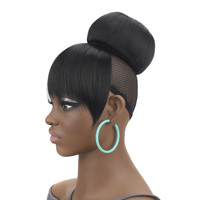 Bandeau africain fracassé Taille YK Soie Pomme Style Taille Double Sideburns Taille Européenne et Américaine Bandeau
