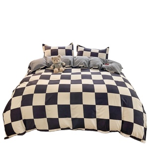 Nuevo diseño, venta al por mayor, juego de funda de edredón Queen, ropa de cama de Utopía, edredón, juego de cama de lujo - Product Image 1