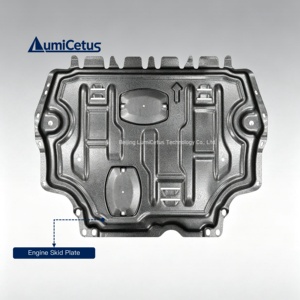 Protectores de Motor de Acero al Manganeso, Placas Protectoras de Chasis, Ligeras y Resistentes a Impactos, Garantía de 5 Años para Volkswagen <span class=keywords><strong>Golf</strong></span> - Product Image 5