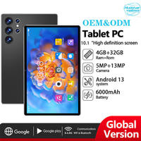 Tablet Android S23 Ultra de 10.1 Pulgadas con Doble SIM, Procesador MTK de Cuatro Núcleos, 32GB, para Negocios y Profesionales, Wi-Fi, GSM, Marca Nueva con Función de Llamada Telefónica