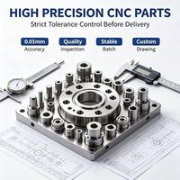 Service de fraisage CNC sur mesure non standard, pièces métalliques à haute tolérance avec traitement de surface