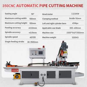 <span class=keywords><strong>Cader</strong></span> 350CNCServo-máquina de Corte de tuberías cuadradas pequeñas, alimentación automática, 90 grados, precio de venta directa de fábrica - Product Image 2
