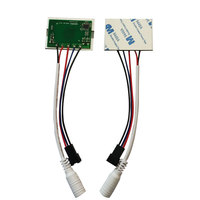 Commutateur à capteur tactile bicolore 12V 24V LED avec fonction de mémoire pour interrupteurs inductifs à miroir