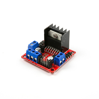 KUNOGSHUN NUEVO L298N Placa Controladora de Puente H para Motor Paso a Paso, Coche Inteligente, Robot, Placa Controladora de Motor Paso a Paso DC