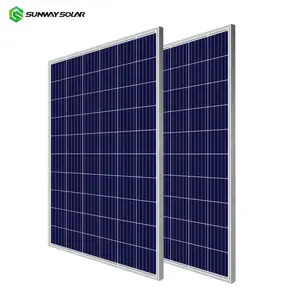 เกรดราคาถูก270วัตต์280วัตต์ Polycrystalline อสัณฐานซิลิคอนแผงเซลล์แสงอาทิตย์แผงเซลล์แสงอาทิตย์