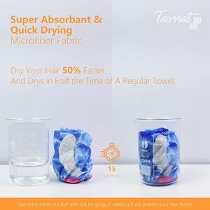Ordifree — <span class=keywords><strong>serviette</strong></span> pour <span class=keywords><strong>cheveux</strong></span> en <span class=keywords><strong>microfibre</strong></span>, imprimée, de luxe, de haute qualité, turban, design personnalisé - Product Image 3