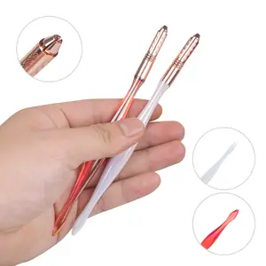 Profession elle Permanent Make-up Augenbrauen Microb lading Tattoo Pen Einweg Nebel Shading Roller Blade Manual Pen