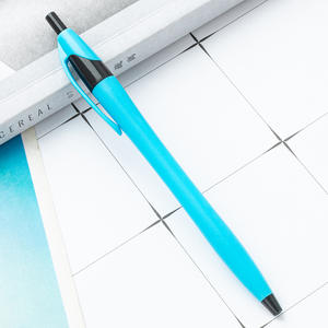Atacado de Alta Qualidade Promocional Azul Marinho + Preto Custom LOGO Ball Pen Presente Multi Função Publicidade Plástico Canetas Esferográficas - Product Image 5