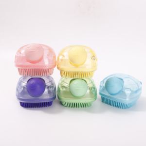 Der Preis ist verhandelbar anpassbar Oval-förmiger PS-Griff Haar bürste Haar massage kamm für die Dusche - Product Image 6