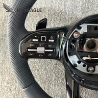 Volant de voiture en cuir de qualité supérieure pour Mercedes Benz GLC GLE GLB Classe C Classe E CLA Pièces de rechange pour mise à niveau automobile