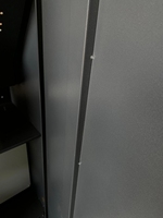 Armoire de contrôle industrielle en tôle, fabrication sur mesure, norme ASTM, marque MST, avec roues, modèle MSTC-0040