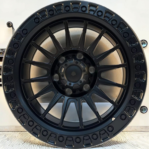 Nouvelles jantes tout-terrain 4x4 en alliage d'aluminium noir haute performance à déport profond 16x8.5-20x9 ET0 6X139.7 pour / - Product Image 5