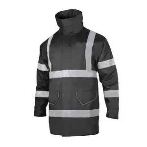 Levendig Ingenieur Veiligheidsvest 100% Polyester Nieuw Ontwerp Aangepast Hoge Zichtbaarheid Kleding Flitsende Reflecterende Veiligheidsjas