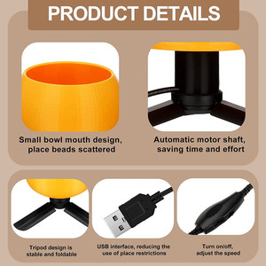 Grosir listrik <span class=keywords><strong>bead</strong></span> spinner tenun otomatis manik-manik nasi string mesin perhiasan gelang manik-manik mesin knit DIY mainan anak-anak - Product Image 4