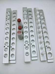 カスタムコスメティックリップスティック、リップバーム、ファンデーションスティック、コンシーラー充填用金型、6/8/10/12/24/48/72個のキャビティ、鏡面研磨アルミニウム - Product Image 5