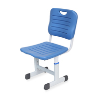 Muebles Escolares Modernos de Metal, Mesa y Silla para Estudiantes con Material Ecológico para el Hogar, Oficina, Jardín de Infancia, Sala de Estar