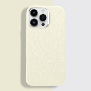Top Grain pelle avvolta custodia senza fili ricarica labbra protezione Custom in metallo pulsanti comandi per iPhone 16 16pro 16 plus - Product Image 1