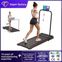 Caminadora Eléctrica Plegable Portátil para Uso Doméstico, Motor de 1.5 HP, Pantalla LED, Diseño Silencioso con Amortiguación, Multifuncional