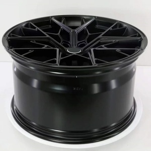 Rines de Aluminio Forjado Personalizados para Automóvil, 18 Pulgadas, Acabado Negro, Diseño Multirradio, Compatibilidad Universal para Mercedes - Product Image 5