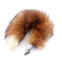 Jouets sexuels pour adultes longue queue de jouets anaux pour SM & Cospaly Fox tail buttplug