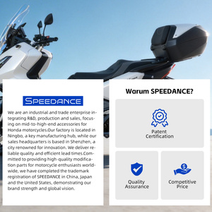 Boîte à bagages arrière SPD 50L grande capacité, installation sans perçage, serrure antivol, compatible avec les boîtes arrière de <span class=keywords><strong>moto</strong></span> Honda ADV350 - Product Image 4