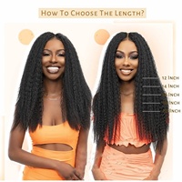 Extensiones de Cabello Humano Remy Indio Liso Rizado Amygirl, Doble Trama, Nano Micro Link, Punta I, Sin Químicos, 9A-12A, Doble Trama a Máquina