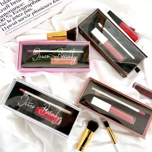 Kit de Labiales Personalizado: Set de Labiales Líquidos Mate, Brillo Labial y Delineador de Labios con Marca Privada - Product Image 2