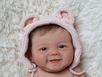 Poupées Reborn en Silicone Souple Corps Entier Mini Nouveau-né Chine Réaliste Vêtements Vrai Fille Garçon Noir Kit Bébé Pleurant à Vendre