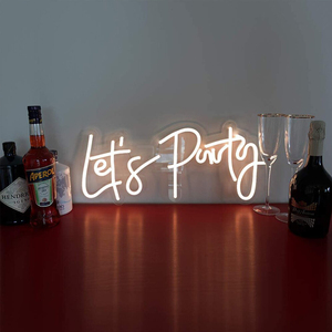 Lets Party Drop Shipping New Style Custom 3D LED <b>Neon</b> <b>Sign</b> Waterproof Acrylic for Party Home Wedding Decor <b>Neon</b> Light Lighting - Product Image 3