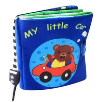 Customized Early Educational Toy Fabric Quiet Book Soft Baby Infant Cloth Books Cloth Books for Children