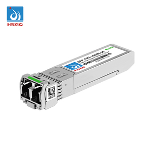 HSGQ 10G SFP + 1550nm ตัวรับส่งสัญญาณใยแก้วนำแสง100กม. ตัวเชื่อมต่อแบบดูเพล็กซ์ SMF LC รองรับโซลูชั่นเครือข่าย FTTx - Product Image 4