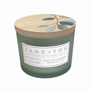 Velas Aromáticas Verdes con Aroma a Lavanda y Eucalipto - Frascos de Vidrio Hechos a Mano, Sets de Regalo de Fragancias de Lujo para el Día de San Valentín y Pascua - Product Image 1