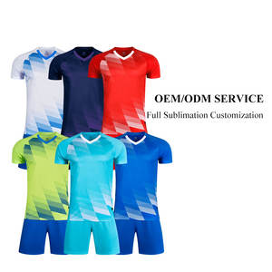 Camiseta de manga corta personalizada para hombre, camiseta de fútbol de calidad para jugador, uniforme de fútbol, kit de fútbol - Product Image 2