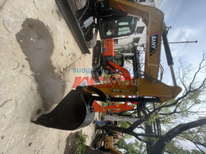 Mini-excavatrice sur chenilles SANY SY75C 7,5 tonnes d'occasion en bon état, moteur diesel, modèle 2020, godet de 0,4 m, composants principaux - Product Image 6