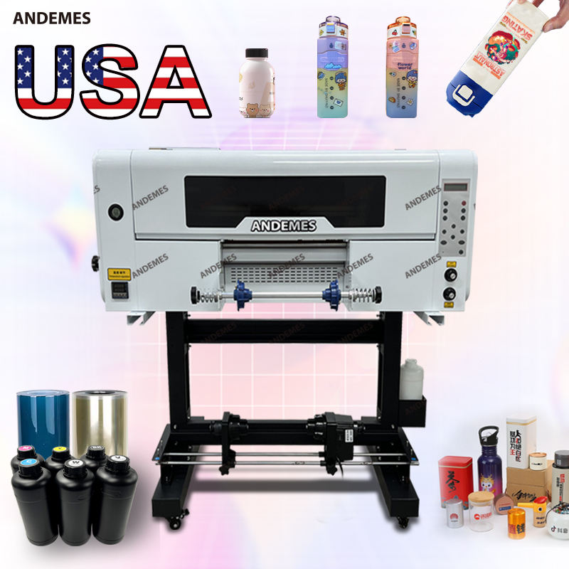 New A3 UV DTF Sticker Printer with Epson Xp600 Dual Printhead 30cm Film ...