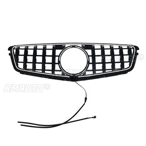 ชุดแต่งสไตล์ GT สำหรับรถยนต์ Mercedes Benz C-Class W204 ปี 2009-2014 ชุดแต่งกันชนหน้า กระจังหน้าแบบแข่ง  ฝาครอบตกแต่ง  ขอบกันชนหน้า - Product Image 5