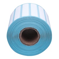 Rollo de Etiquetas Térmicas Adhesivas de Alta Calidad, Certificadas ISO9001, Resistentes al Agua, para Transferencia de Códigos de Barras en Supermercados y Tiendas de Comestibles