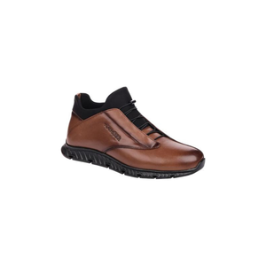 Zapatos Deportivos Casuales de Piel Genuina para Hombre 4781 de Alta Calidad, Suela EVA, Otoño Invierno, Punta Redonda, con Cordones, para Caminar - Product Image 3